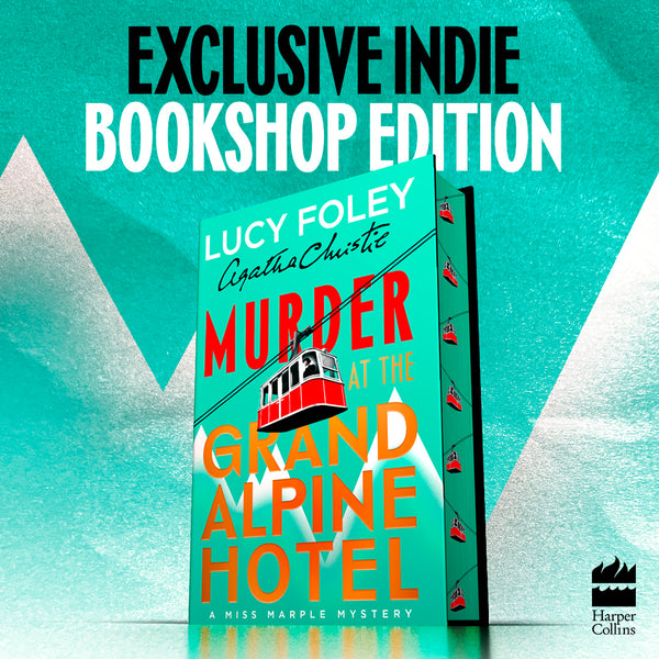 Murder at the Grand Alpine Hotel - SIGNED INDIE EXCLUSIVE EDITION with beautiful sprayed edges